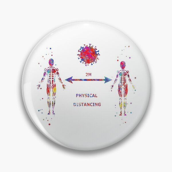 Item preview, Physical distancing designed and sold by Rosaliartbook.