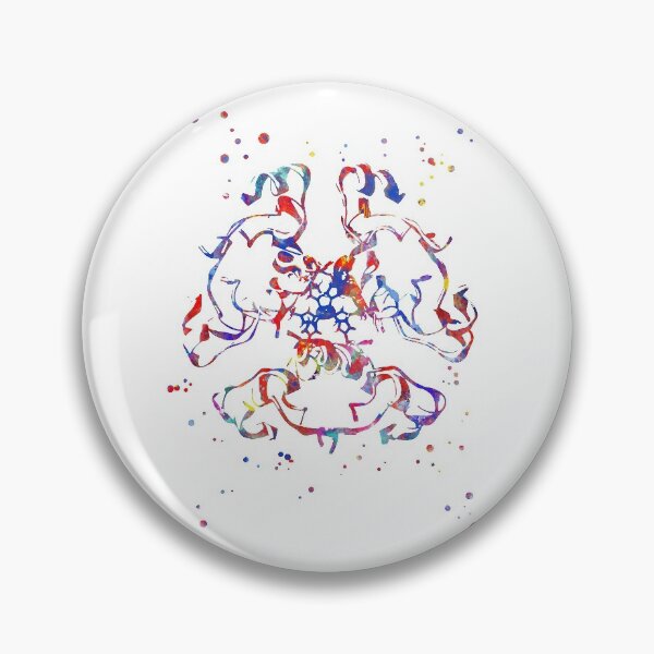 Item preview, Insulin structure designed and sold by Rosaliartbook.