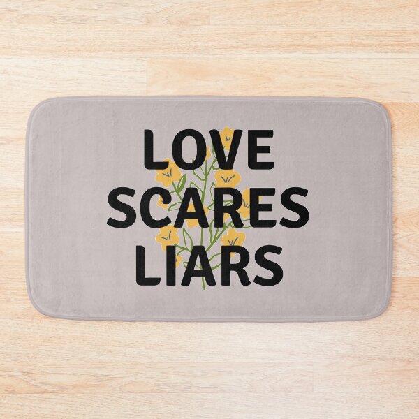 Item preview, LOVE SCARES LIARS designed and sold by irstore11.