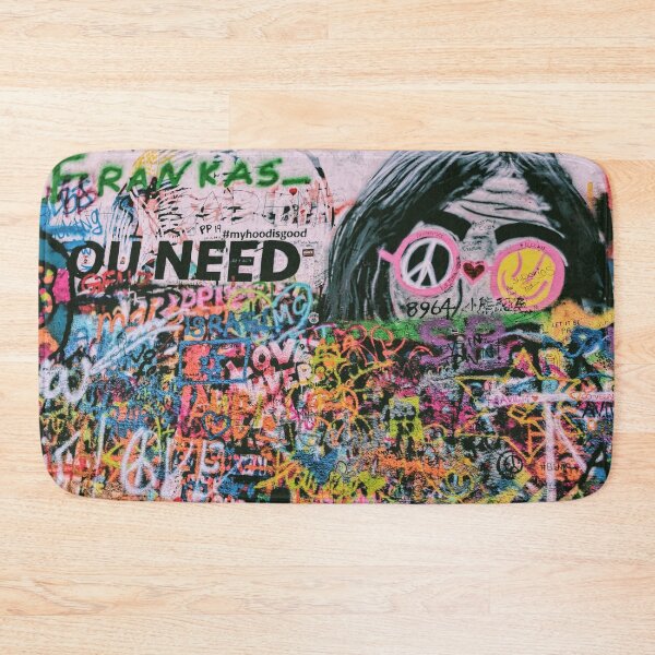Item preview, Graffiti John Lennon Wall In Prague designed and sold by M-Artie.