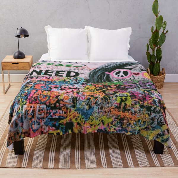 Item preview, Graffiti John Lennon Wall In Prague designed and sold by M-Artie.