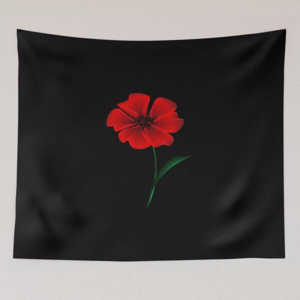 Item preview, The Scarlet Flower. Cool design for clothes, t-shirts for women and men. designed and sold by Galina Kostyaeva.