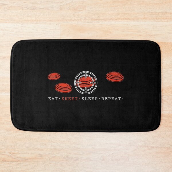 Item preview, Eat Skeet Sleep Repeat Clay Pigeon Trap Shooting Design designed and sold by KoolMoDee.