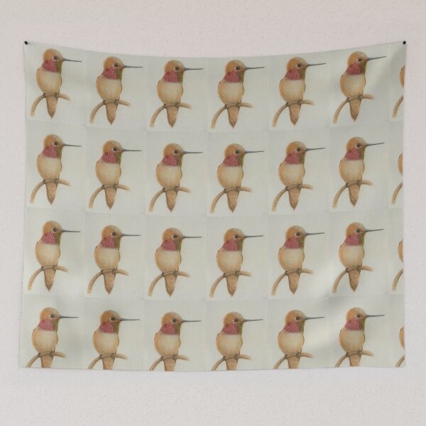 Item preview, Hummingbird on a Perch designed and sold by Carol Bleasdale.