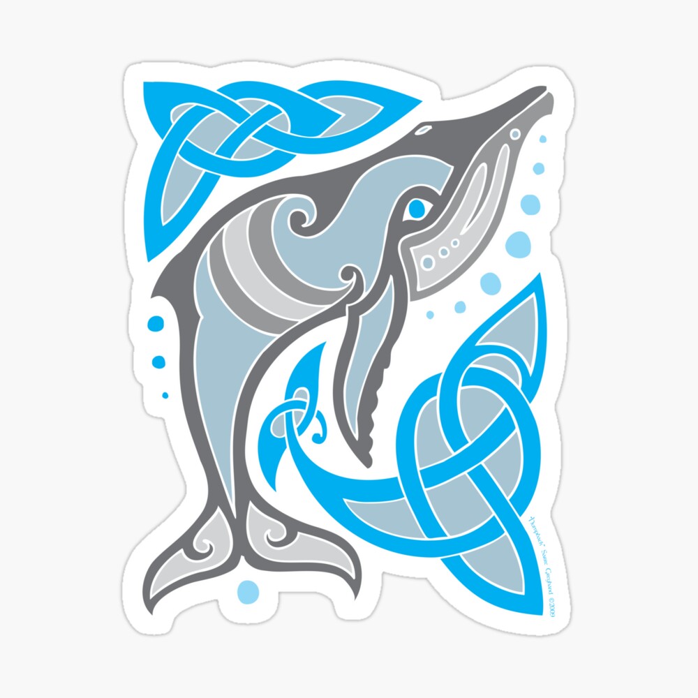 Tribal Dolphin Tattoo / Black Dolphin Tattoo / Custom Tattoos / Free  Shipping - Etsy Denmark