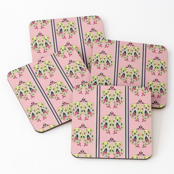 Item preview, Paisley Blinds - Peachy Pink designed and sold by BumbleChynxBee.