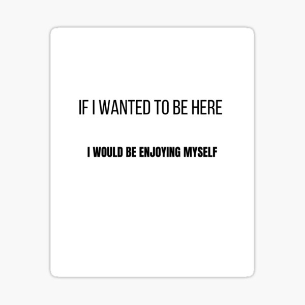 "Funny line" Sticker by LeoSpada Redbubble