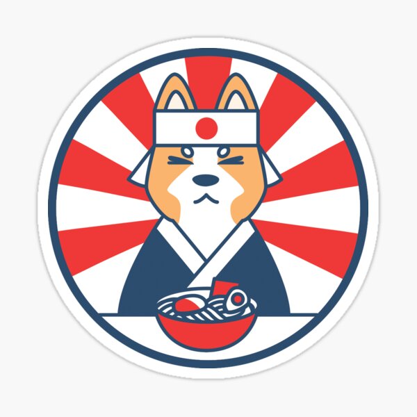 Inu Ramen Time Sticker
