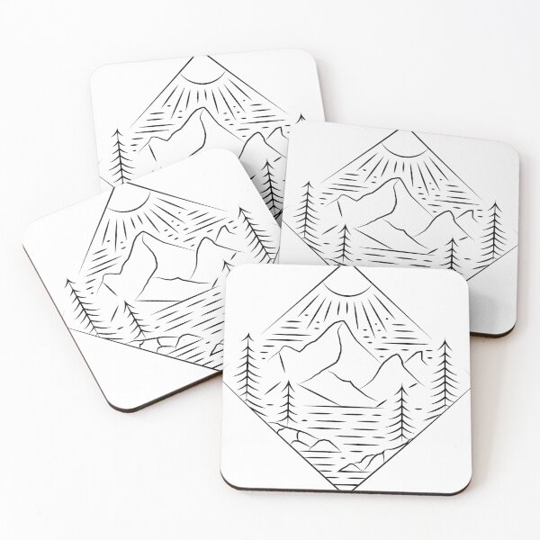 Item preview, Mountain Sketch designed and sold by BernadetteG.