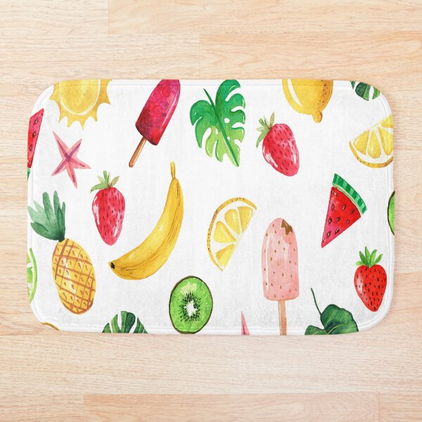 Item preview, Summer Pattern Fruits Ice Cream Pineapple Watermelon designed and sold by dogan ksa.