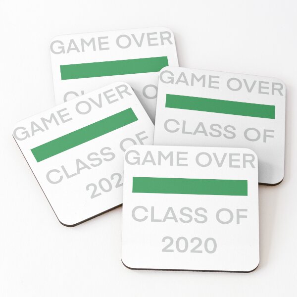 Item preview, Game Over Class of 2020 designed and sold by MollyJaneArt.