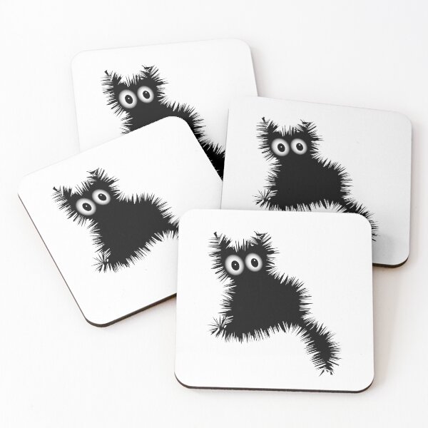 Item preview, Fluffy black cat.  designed and sold by Galina Kostyaeva.