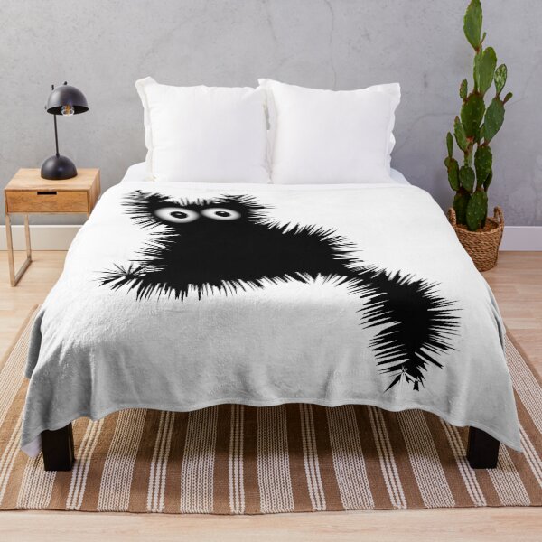 Item preview, Fluffy black cat. designed and sold by Galina Kostyaeva.