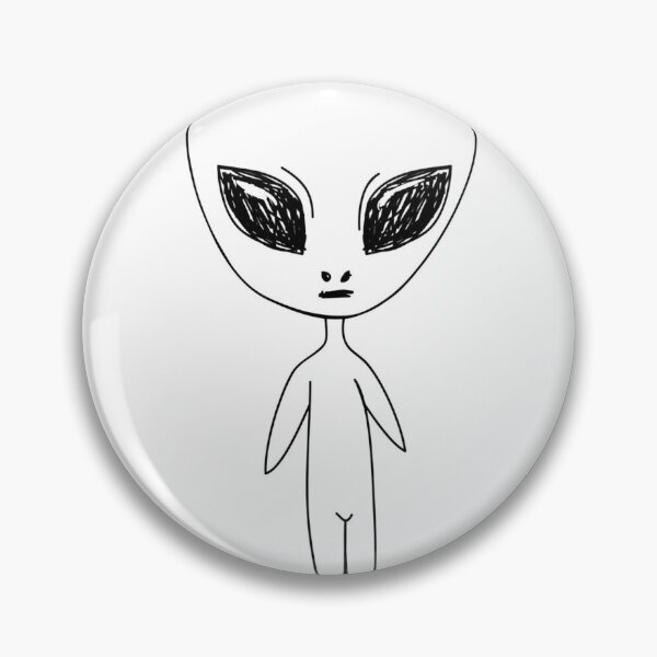 Item preview, alien doodle designed and sold by biqa.