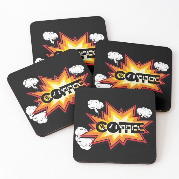 Item preview, Exploding Coffee Lover Caffeine Madness For Coffee Addicts designed and sold by UniQueensShop.