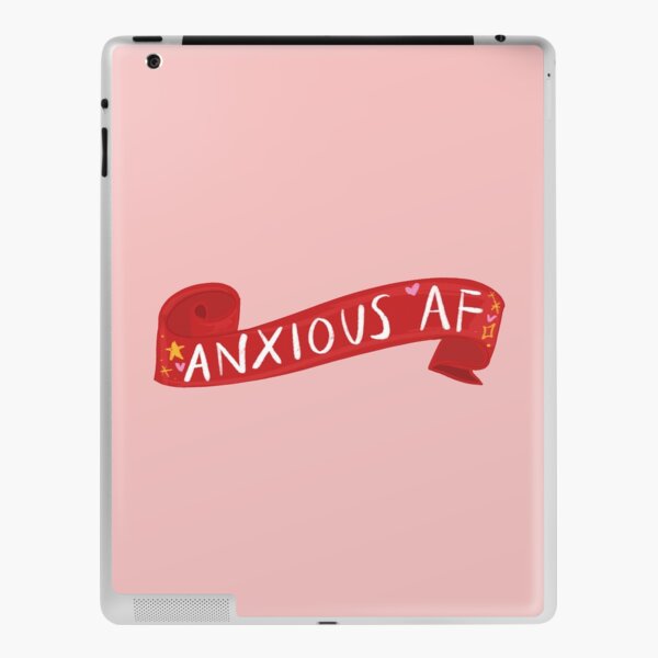 Anxious AF iPad Skin