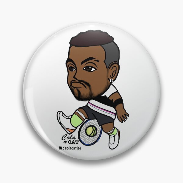 Item preview, Nick Kyrgios  Tennis designed and sold by Colacatlee.