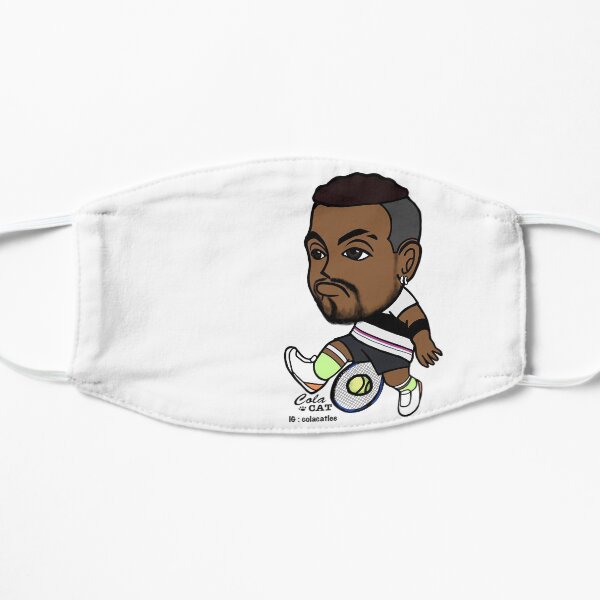 Nick Kyrgios Tennis Flat Mask