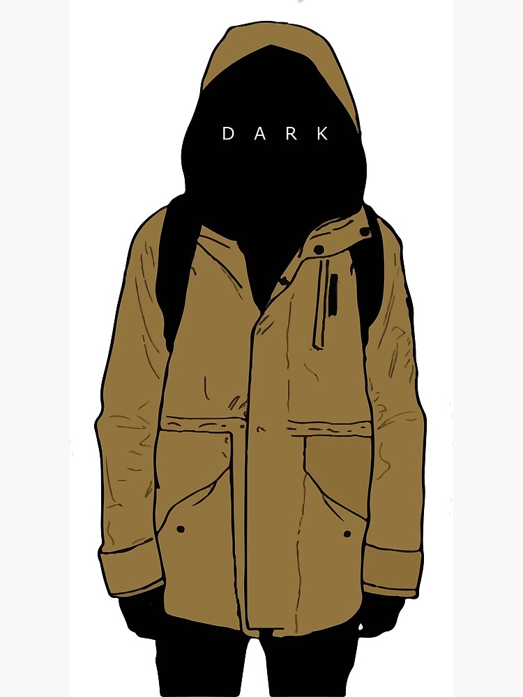 "Jonas Dark Netflix Yellow Raincoat" Poster for Sale by howyoudoinart