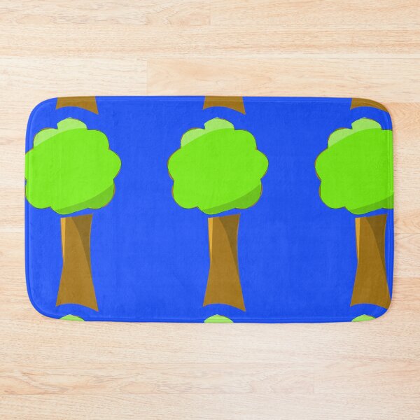 Item preview, Naif tree on blue designed and sold by JoAnnFineArt.