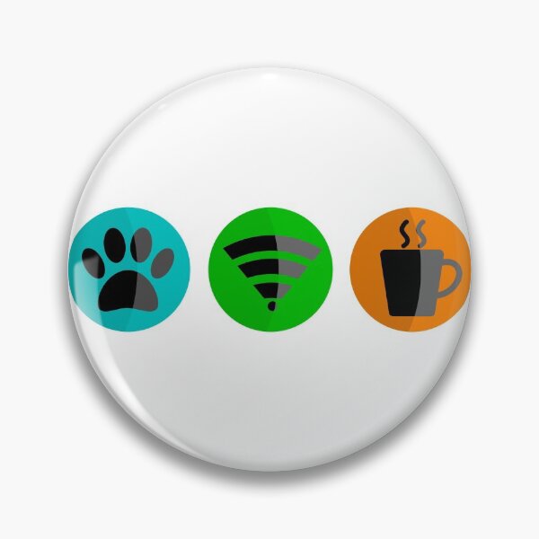 Item preview, Dogs Wi-Fi & Coffee designed and sold by Almdrs.