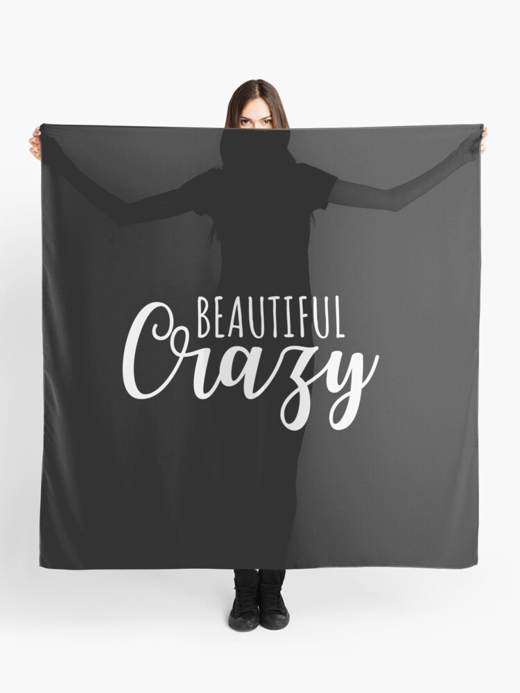 Beautiful Crazy Lyrics  Photographic Print for Sale by HustleandHavens