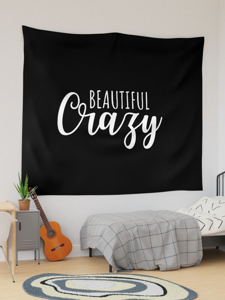 Beautiful Crazy Lyrics Poster for Sale by CrystalCrush