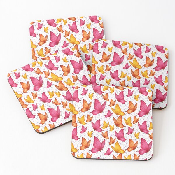 Item preview, Butterflies watercolor  designed and sold by dogan ksa.