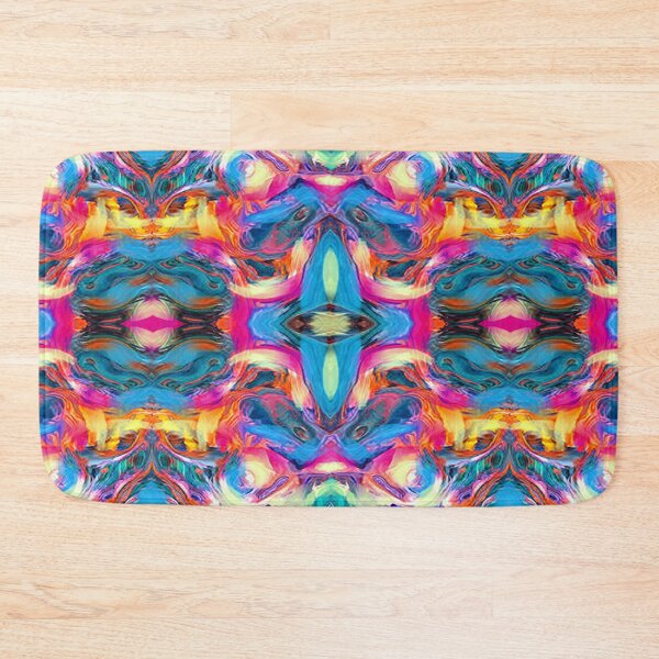 Item preview, Teal , psychedelic Arte Abstracto, abstract art design designed and sold by Adri Barnard.