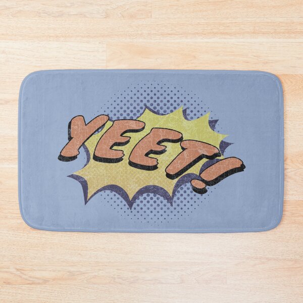 Item preview, YEET! Retro Style, orange and yellow, Distressed Comic Graphic designed and sold by MoClan-Graphics.