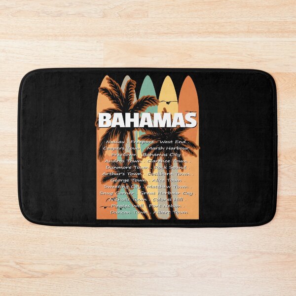 Item preview, Towns/Cities of the Bahamas - Souvenir Travel Design designed and sold by KoolMoDee.