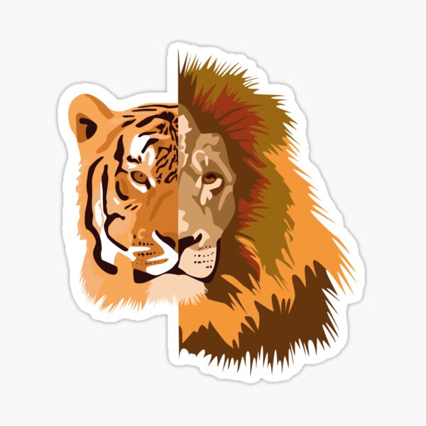 Item preview, Tiger / Lion designed and sold by MickeyEdwards.