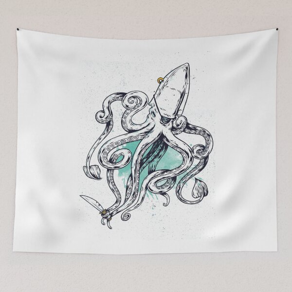 Item preview, Captain octopus designed and sold by ThommyBLN.