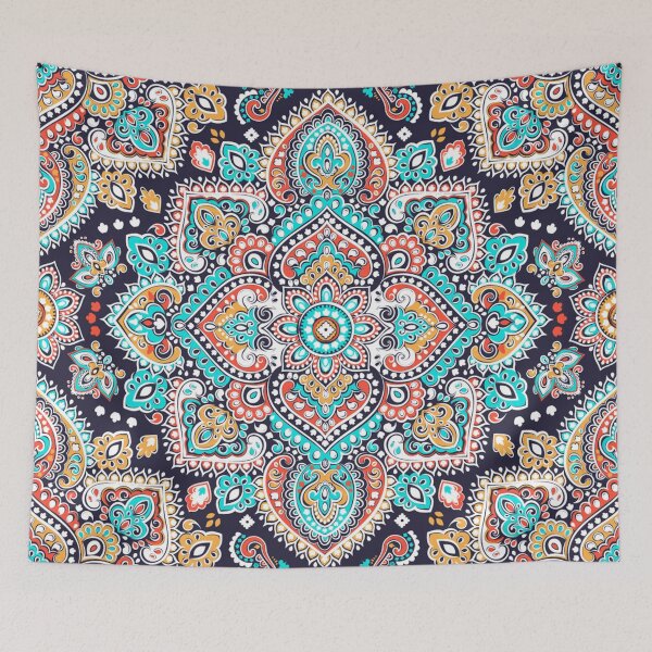 Item preview, Mandala Pattern Tapestry designed and sold by Draculaura2009.