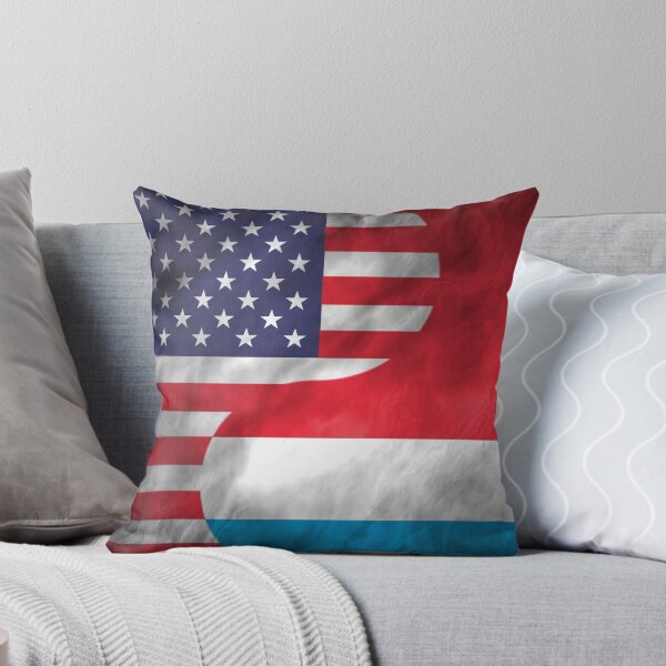 Item preview, USA and Luxembourg Dual Flag Yin Yang Combination designed and sold by ockshirts.