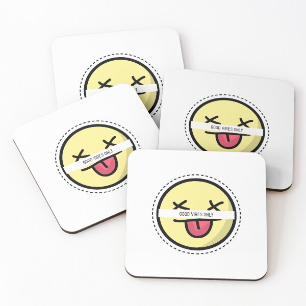 Item preview, Good vibes only - emoji designed and sold by fahim96.