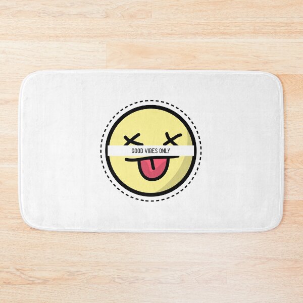 Item preview, Good vibes only - emoji designed and sold by fahim96.