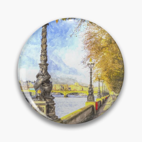 Item preview, River Thames Path Art designed and sold by Londonimages.
