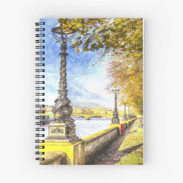 Item preview, River Thames Path Art designed and sold by Londonimages.