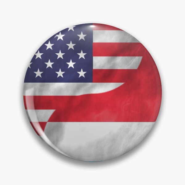 Item preview, USA and Luxembourg Dual Flag Yin Yang Combination designed and sold by ockshirts.