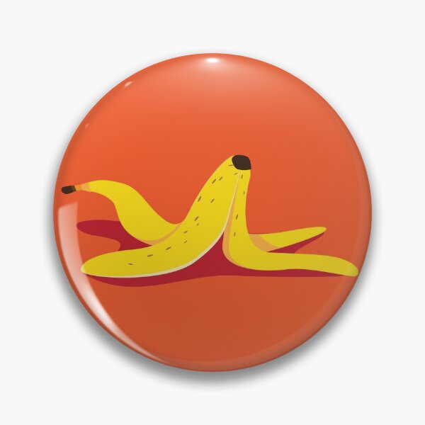 Item preview, Banana peel pop art illustration. designed and sold by La Cartoonista.