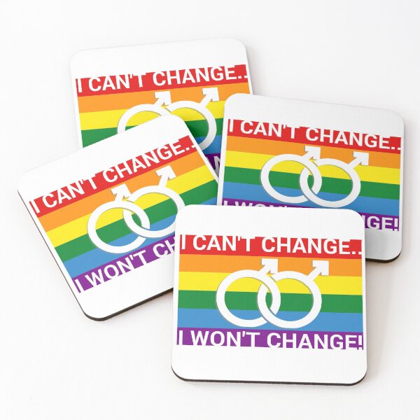 Item preview, Can't change gay! designed and sold by Lost Highway Horror..