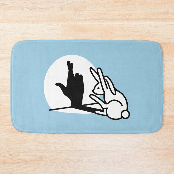 Item preview, Rabbit shadow hand crossed fingers hand sign liar designed and sold by LaundryFactory.