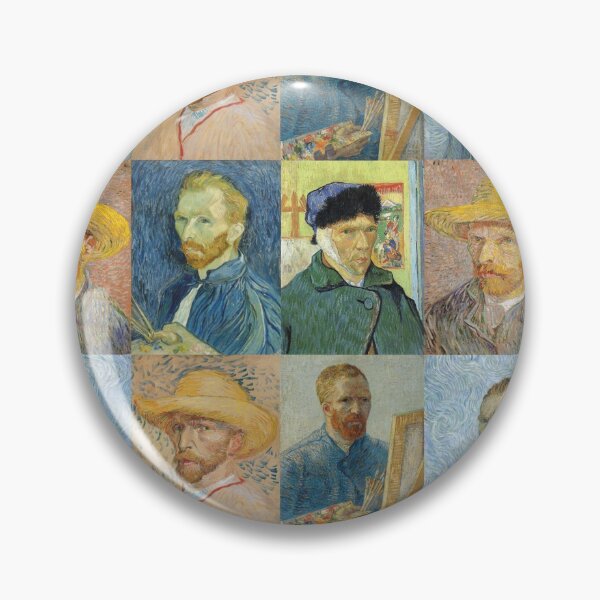 Item preview, Vincent Van Gogh Self Portraits designed and sold by beccainskeep.