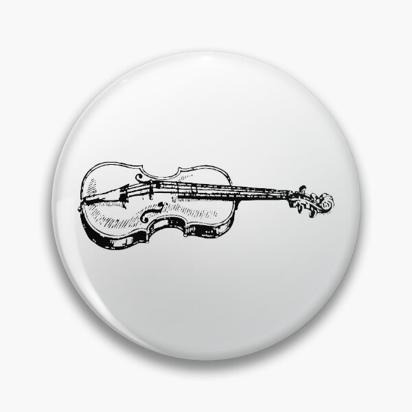 Item preview, Beautiful Violin Drawing designed and sold by JeanSzB.