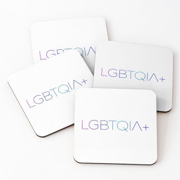 Item preview, Modern Minimalist LGBTQIA+ Rainbow Colored Lettering designed and sold by Urban-Lettering.