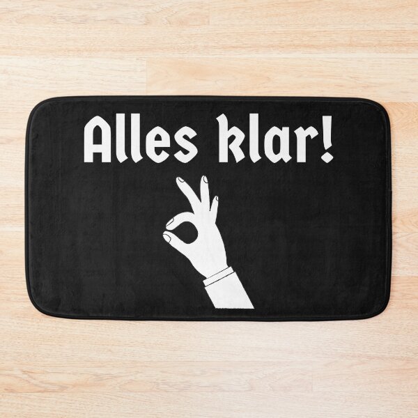 Item preview, Alles Klar Deutsch German all clear, got it, it's all good  designed and sold by Time4German.