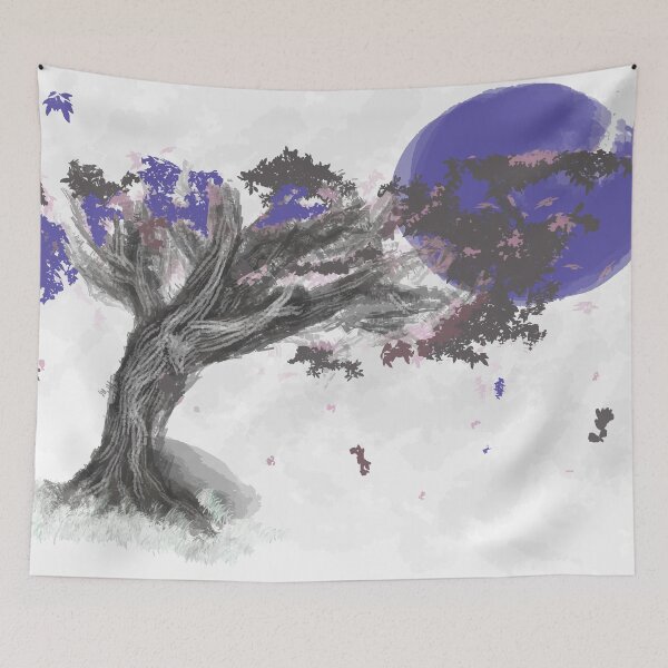 Item preview, Blue Moon Blossom designed and sold by Arts-And-Design.
