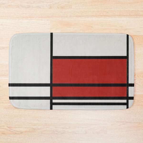 Item preview, Composition Of Red And White; Nom 1,Composition No. 4 With Red And Blue - Piet Mondrian - Exhibition Poster designed and sold by studiofrivolo.