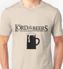 Lord of the Beers - Fellowship of the Beer Unisex T-Shirt